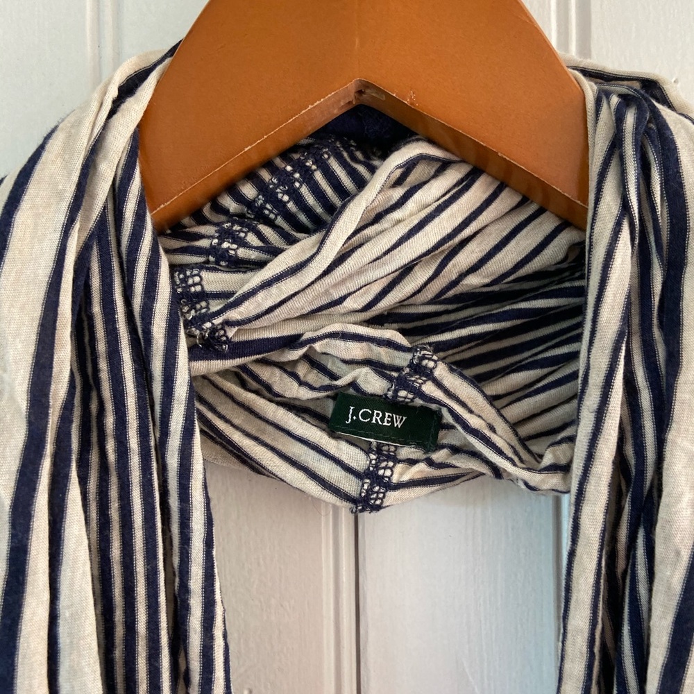 J.Crew Striped Infinity Scarf - Picture 3 of 3